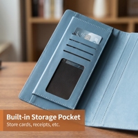 Service OEM/ODM – Carnet de notes A5 personnalisé avec logo imprimé, pochette de rangement, papier épais, feuilles mobiles, pour étudiants et bureau