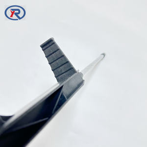 Poteau de clôture électrique temporaire en plastique multicolore de 120 cm à pied unique pour ferme animale / Poteau de clôture en plastique avec fil polyvalent - Product Image 1