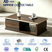 Bureau de direction moderne en MDF avec tiroirs pliables, montage facile, design durable pour villa et immeuble de bureaux
