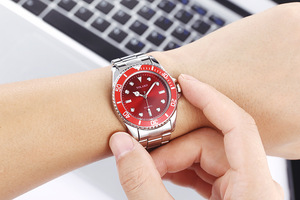 Toptan ucuz moda yeni çelik bant kol saati yakışıklı erkek iş rahat spor Quartz saat - Product Image 2