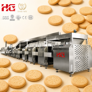 Ligne de production de biscuits pour bébés à grande vitesse |   Machine à faire des biscuits pour bébés |   Système industriel entièrement automatique - Product Image 1