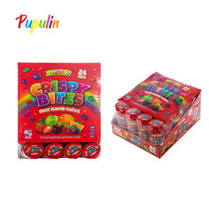 Vente en gros <span class=keywords><strong>Tube</strong></span> de bouteille à mâcher halal végétalien BRC OEM Skittle Millions Bonbons Bonbons à mâcher avec caramelo exotique bonbons importés - Product Image 4