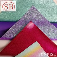 Tissu en similicuir synthétique semi-PU brillant et pailleté pour sacs à bandoulière, canapés, chaussures et carnets