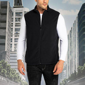 Chaleco de Terciopelo de Doble Cara para Hombre, Cómodo, Transpirable, con Logotipo Personalizado Bordado, Trajes de Invierno - Product Image 3