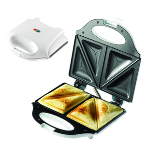 Tostadora de sándwich de relleno profundo, 2 porciones, parrilla de recubrimiento antiadherente, <span class=keywords><strong>multiusos</strong></span> - Product Image 1