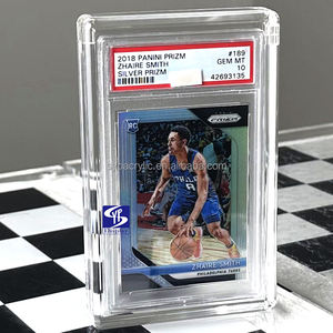 Boîte de présentation magnétique en acrylique personnalisée SYP pour cartes Pokémon classées, boîte de présentation pour cartes de basket-ball classées PSA <span class=keywords><strong>Michael</strong></span> <span class=keywords><strong>Jordan</strong></span>, support pour cartes Chicago Bull - Product Image 1