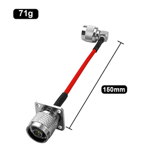 Copper Waterproof RG316 <b>RF</b> <b>Connector</b> And Half Flexible <b>RF</b> <b>Coaxial</b> Cable 18GHz High Frequency - Product Image 5