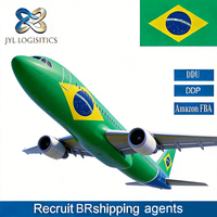 Envío FBA, envío aéreo a Brasil puerta a puerta, agente de carga, transitario, servicio de logística, entrega, exportación