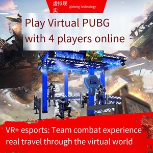Nouveau Parc d'Attractions Jeu <span class=keywords><strong>de</strong></span> Tir Simulateur 9D Immersion <span class=keywords><strong>VR</strong></span> Combat Grand Espace Réalité Virtuelle <span class=keywords><strong>Salle</strong></span> 4 Joueurs Arcade - Product Image 5