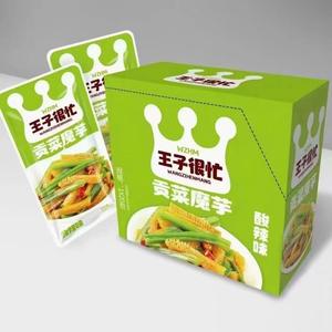 Snacks de Konjac Salés en Gros, 15g, Emballage Instantané en Boîte, Saveur Salée, Alimentation Saine, Meilleures Ventes en Chine - Product Image 2