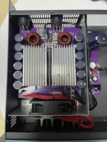 Usine directe 2U 4 canaux amplificateur de puissance classe D amplificateur de puissance 4x200W amplificateur de haut-parleur de scène professionnel