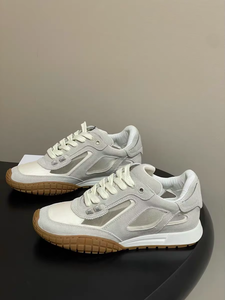 Sneakers de sport décontractées rétro à lacets, légères et respirantes, de qualité supérieure, pour hommes et femmes, en caoutchouc - Product Image 4