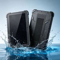 Tablettes robustes industrielles 12,6 pouces Win Intel I7 16 Go + 256 Go 4G/5G les moins chères, avec lecteur d'empreintes digitales, NFC, scanner 2D, RFID UHF