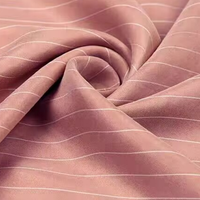 Tissu Cupro uni, respirant, doux, à surface délicate, en cuivre lourd, confortable et élégant, effet délavé, pour robes de femme et textiles de maison