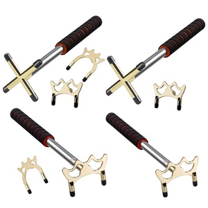 Supporto per Stecca da Biliardo Retrattile 1,5m con Testa a Forcella Bassa e Alta, Testa a Croce Rimovibile, Strumento Antiscivolo per Snooker - Product Image 1