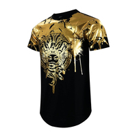 T-shirt à manches courtes pour homme Artistic Edge, 100% coton, respirant, écologique, imprimés uniques, qualité supérieure pour une énergie jeune