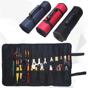 Portable Oxford Cloth Electrician Repairing Tools Storage Roll Bag Organizer car Interior Accessories Tool Bag Electrician Tool