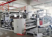 Machine à plastifier électrique double usage pour adhésifs thermofusibles et à base d'huile, avec emballage en film pour textiles et vêtements de protection