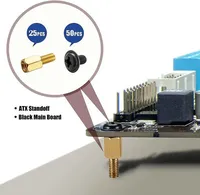Kit de vis pour PC 502 pièces : entretoises pour carte mère, vis pour boîtier d'ordinateur pour disque dur, ventilateur, GPU, ATX, bricolage et réparation