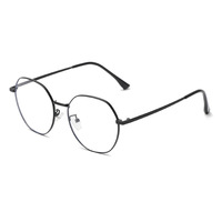 Gafas de ordenador antiradiación azul, artefacto de belleza femenina, cara grande, delgada, sin grados, ojos planos, miopía masculina 9371