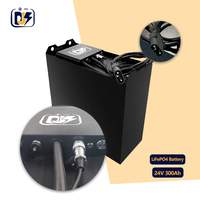 Batterie au lithium-ion à prix raisonnable pour chariot élévateur 24v 300ah Batterie de chariot élévateur au lithium pour chariot élévateur électrique Toyota