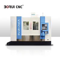 Centro de Mecanizado Vertical CNC VMC1270 de Alta Resistencia con Estructura de Hierro Fundido de Alta Rigidez para Fresado Potente de Piezas de Gran Tamaño