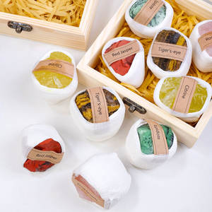 קריסטל ריפוי אבן חן באיכות גבוהה <span class=keywords><strong>5</strong></span> סוגים של קופסת אבן גלם מתנה - Product Image 3