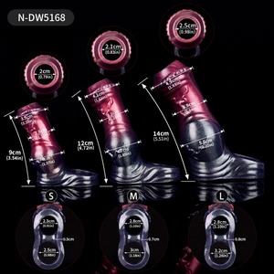 NNSX Funda Reutilizable para Pene, Extensor de Glándulas, Anillo para Retrasar la Eyaculación, Juguetes Sexuales de Silicona para Hombres y Parejas - Product Image 6