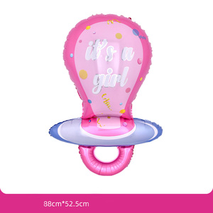 Nuevo Diseño de <span class=keywords><strong>Cesta</strong></span> para Baby Shower de Niño o Niña, Globos de Aluminio en Forma de Corazón, Ramo de Globos de Aluminio con Impresión, Artículos de Decoración para Fiestas - Product Image 4