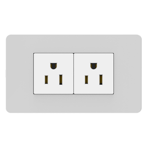Toma de corriente Lumex American Standard Furniture <span class=keywords><strong>Outlet</strong></span> con toma de interruptor doble USB Tomacorrientes Negros - Product Image 6