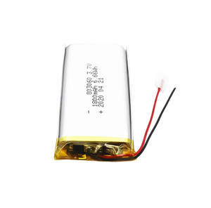 Batería de Iones de Litio 803060 de 1800mAh y 3.7V para Dispositivos Electrónicos, Recargable, de Polímero, Alta Capacidad de Fábrica - Product Image 2