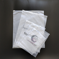 Sacs refermables personnalisés en PE recyclable, mats, pour emballage de t-shirts, maillots de bain, vêtements, chaussettes et articles textiles