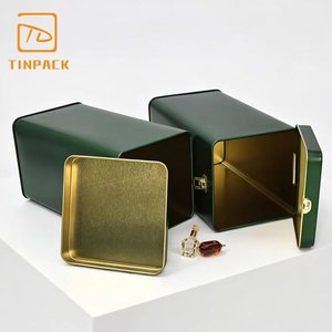 Caja Metálica Personalizada de Grado Alimenticio con Cierre Seguro, Ideal para Envasado de Regalos de Brandy, Whisky, <span class=keywords><strong>Vodka</strong></span> y Licores - Product Image 4
