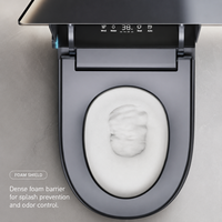 WC intelligent électrique haut de gamme avec siège chauffant, couleur personnalisable, pour chambres d'hôtel cinq étoiles