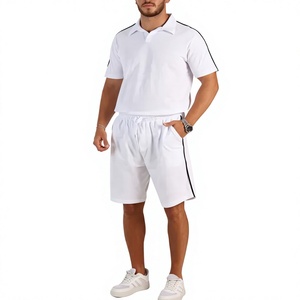 Conjunto Deportivo 2 en 1 para Hombre, Talla Grande, Marca Ever Glow Plus Size Maternity, en Tela de Poliéster/Algodón con Elasticidad en Cuatro Direcciones - Product Image 1