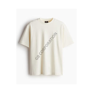 T-shirt en coton 100% pour homme à manches courtes, fabrication OEM, col rond uni, haute qualité, séchage rapide, écologique, coupe classique - Product Image 1