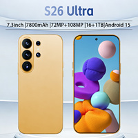 Smartphone S26 ultra 5g, double SIM, multilingue, édition mondiale, téléphone 7,3 pouces, 16 Go + 1 To