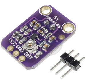 2.7V-5.5V ไมโครโฟนปรีแอมพลิฟายเออร์โมดูลเซ็นเซอร์เสียงโมดูล GY-MAX4466 MAX4466 - Product Image 2