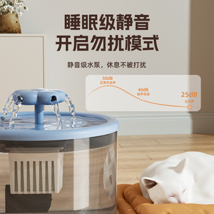 Smart Cat Water Fountain 1500ml Automatic Circulating Filter Pet <b>Drinking</b> <b>Dispenser</b> For Cats - Product Image 3