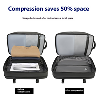 Sac à dos pour ordinateur portable avec logo personnalisé Sac Oxford USB étanche 15.6 pouces léger avec fermeture éclair et antivol pour ordinateur