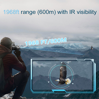 Gafas de Visión Nocturna 4K UHD Todo en Uno Z9155 con Zoom 8x, Distancia IR de 600m, Observación Diurna y Nocturna, Grabación de Video, Seguridad y Caza
