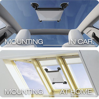 Support de fixation industriel en métal à ventouse pour Starlink Mini, fixation rapide sans perçage, support ABS pour pare-brise, toit, camping-car, camping