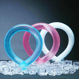 Gran oferta, Enfriador de cuello portátil PCM, paquete de hielo reutilizable, tubo de refrigeración, envoltura de anillo para deportes al aire libre de verano - Product Image 1