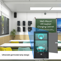 Armoire de charge intelligente pour VR Chariot de charge pratique VR avec UV