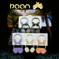 Headset Nirkabel LED Senyap RF998B Original Vendor yang Ditingkatkan, Khusus untuk Pesta Tenang, Surround Ear, DJ, Olahraga, Bass Low Latency