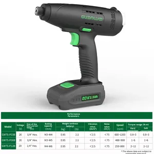 Llave Dinamométrica de Torque Fijo Guanyi 20V con Batería de Litio, Tipo Pistola, Embrague de 12 Nm, Destornillador, Herramientas Guanwei Fabricadas en China Continental - Product Image 4