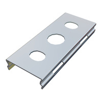 Luminaire linéaire LED en aluminium profilé de 18 W, à montage en surface ou suspendu, avec lentille optique