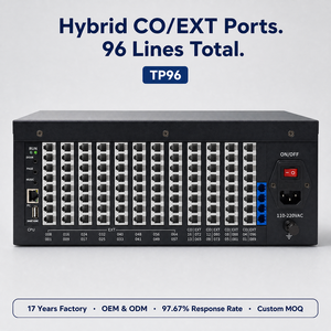 Sistem Telepon Hotel PABX TP96 96 Ekstensi 16 Jalur Trunk Sistem PBX Auto Attendant Caller ID LCR - Product Image 5