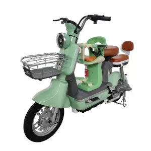 Vélo électrique à 2 roues Scooter pour adultes Moto électrique Bicyclette 350W 500W 600W Cyclomoteur électrique bon marché avec pédales