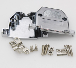 DB9/DB15/DB25 bạc mạ nhựa vỏ VGA mạ bạc sáng db26 mạ crôm vỏ - Product Image 3